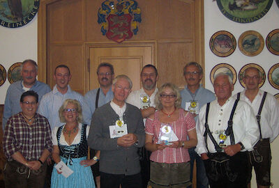 Sieger und Platzierte beim Oktoberfest