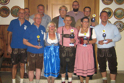 Siger und Platzierte beim Oktoberfest