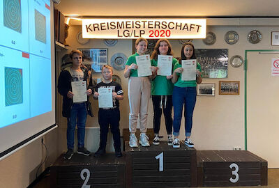 Schüler Mannschaft: 2. Platz: Nikita Feike, Fridolin Schröter und Tim-Alexander Emeling