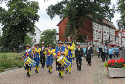 Die Stadtpfeifer begleiten den Kinderumzug 2018